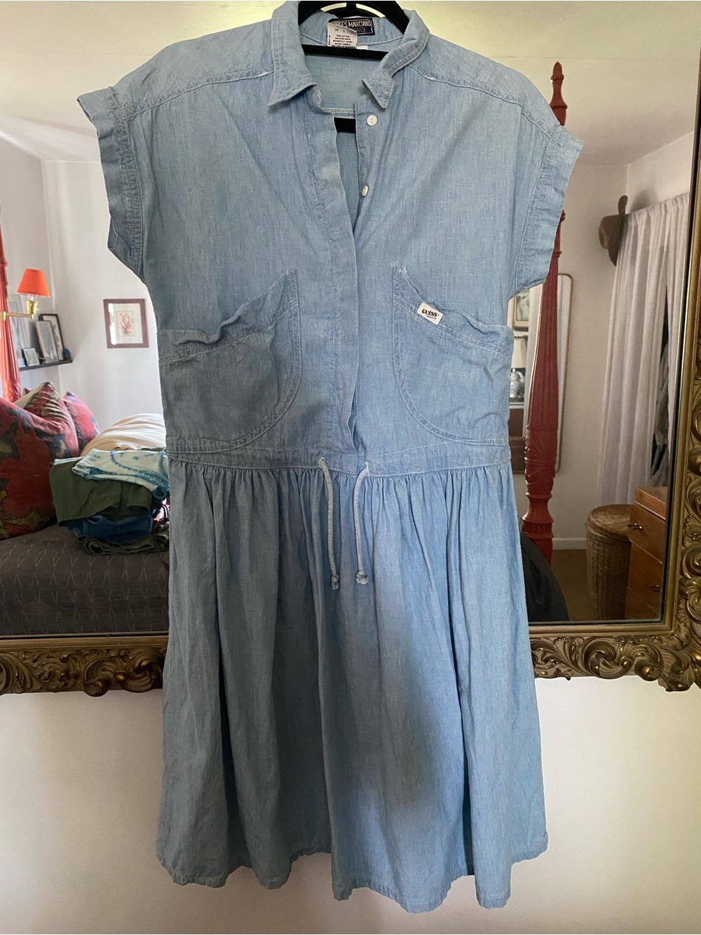 Adorable Chambray Guess Dress